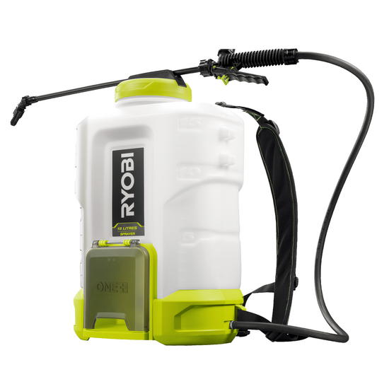 Ryobi RY18BPSB-0 – Pulverizador de mochila a batería 18V – Depósito 15L – SIN BATERÍA NI CARGADOR