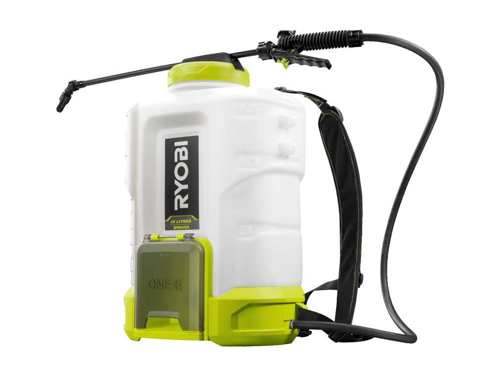 Ryobi RY18BPSB-0 – Pulverizador de mochila a batería 18V – Depósito 15L – SIN BATERÍA NI CARGADOR - Imagen 2