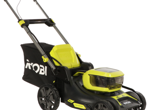 Ryobi RY18LMX46A-0 – Cortacésped a batería 36 V – Anchura de corte 46 cm – SIN BATERÍAS NI CARGADOR