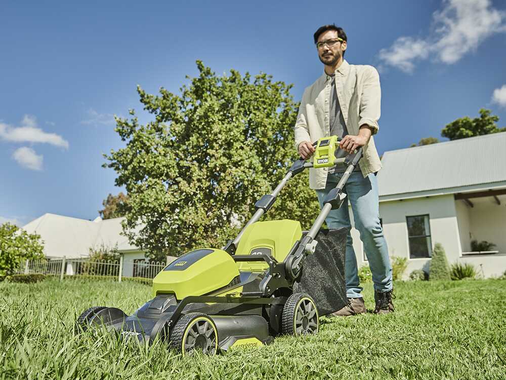 Ryobi RY36LM40A-140 – Cortacésped a batería – MAX POWER 36V/4Ah – Anchura de corte 40 cm - Imagen 5