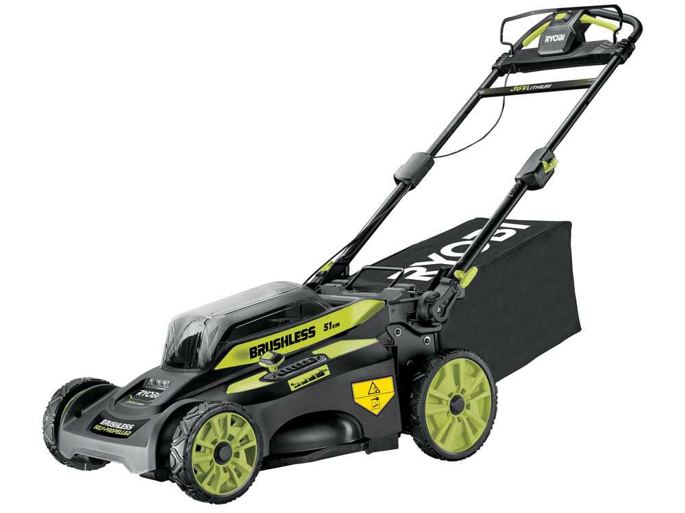 Ryobi RY36LMX51A-160 – Cortacésped de tracción a batería – MAX POWER 36V/6Ah – Corte 51 cm - Imagen 4