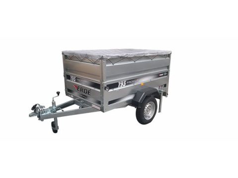 Remolque ERDE 193 premium con 4 accesorios
