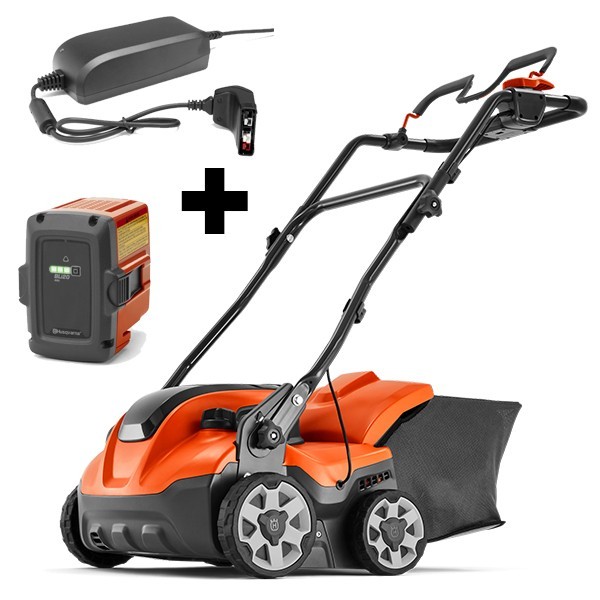 Escarificador S138i + Batería BLi20 + cargador QC80 HUSQVARNA