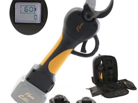 Tijera de podar eléctrica Agritec Flora PC38 – 2x 21.6V 2.5Ah