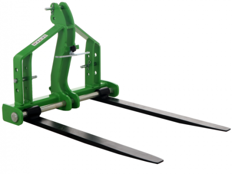 Seven Italy LIFT_2 – Horquilla portapalés para tractor – Carga 1000 Kg