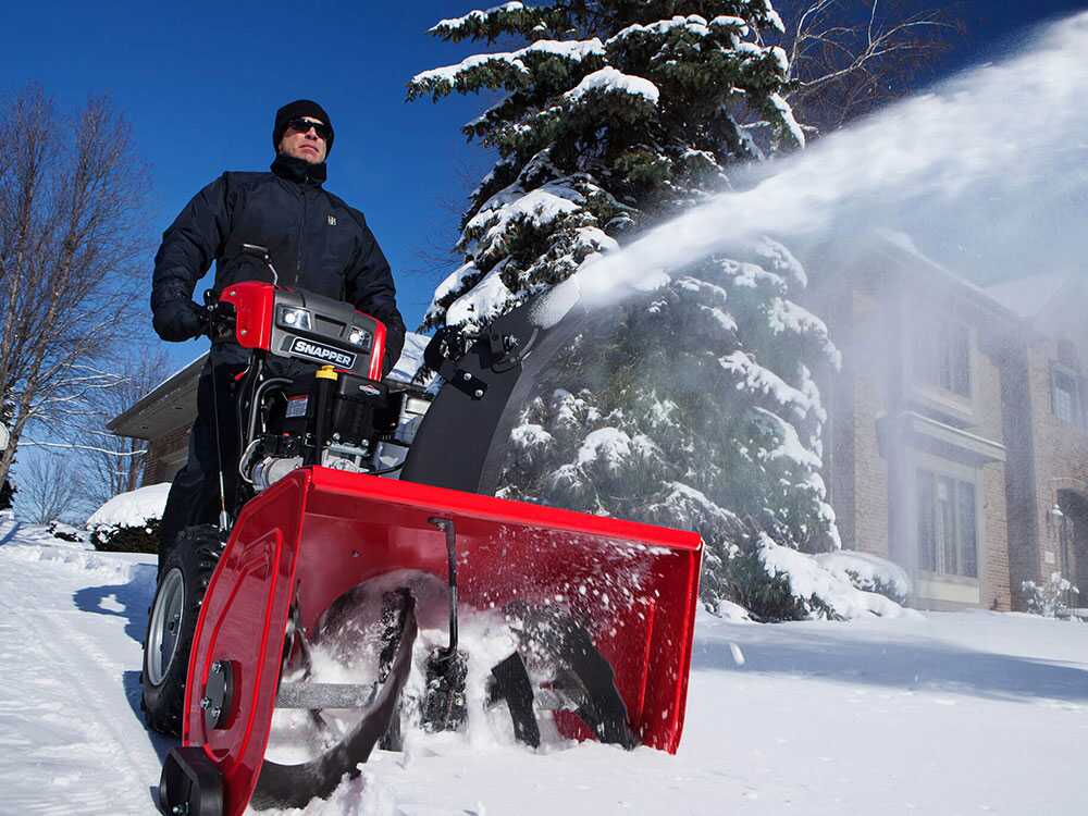 Snapper H1528ES – Quitanieves de gasolina – B&S 1450 Snow - Imagen 5