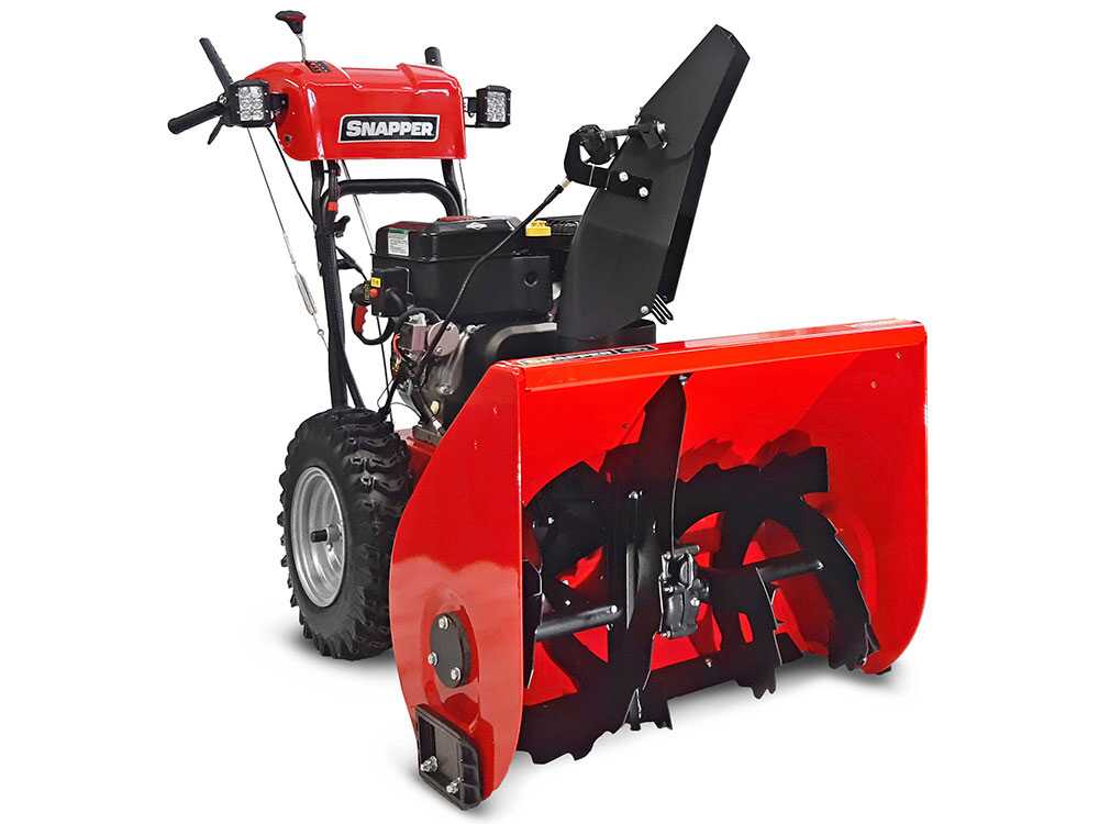 Snapper H1528ES – Quitanieves de gasolina – B&S 1450 Snow - Imagen 3