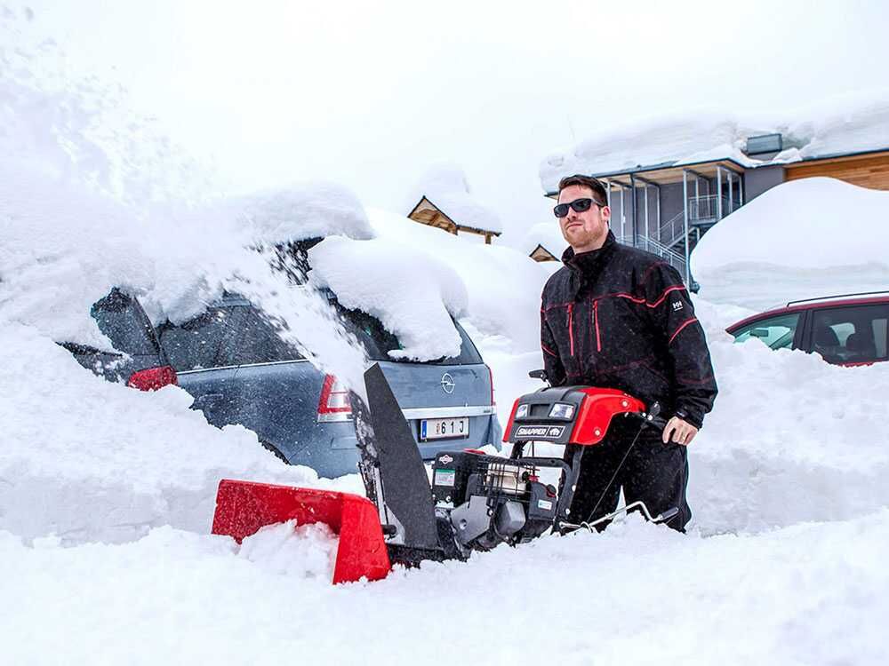 Snapper H1732ES – Quitanieves de gasolina – B&S 1650 Snow - Imagen 3