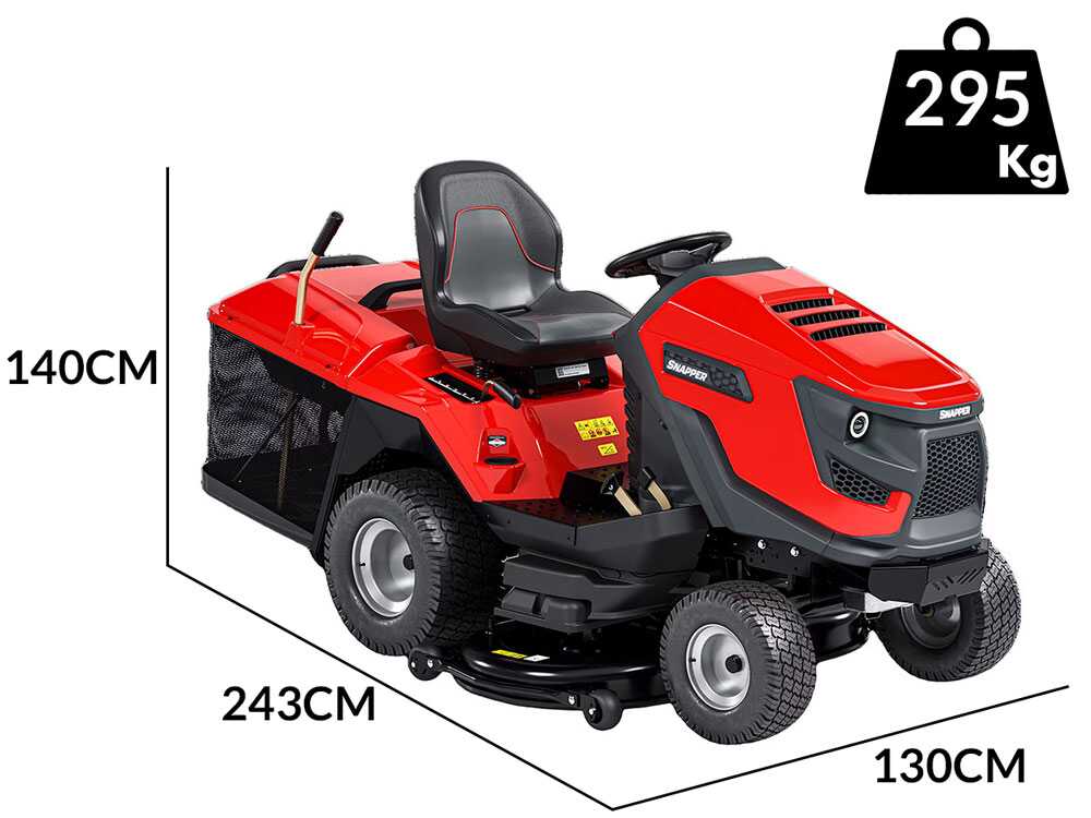 Snapper RTX122 – Tractor cortacésped – Briggs&Stratton 724cc – Recogedor – Mulching - Imagen 3