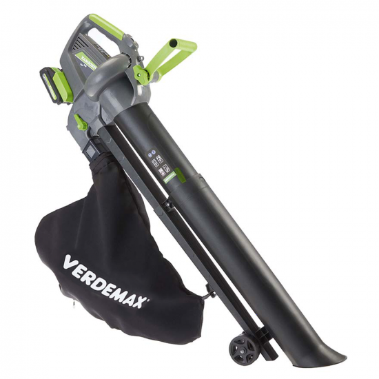 Soplador aspirador de hojas Verdemax SAR40 – 2 Baterías 20V 2.5Ah