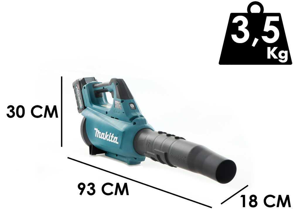 Soplador a batería Makita UB001GZ 40V – SIN BATERÍA NI CARGADOR - Imagen 2