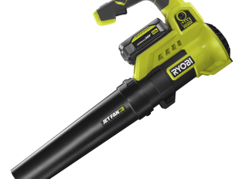 Soplador de hojas RYOBI turbojet RY36BLA-140 – 36V – 4Ah