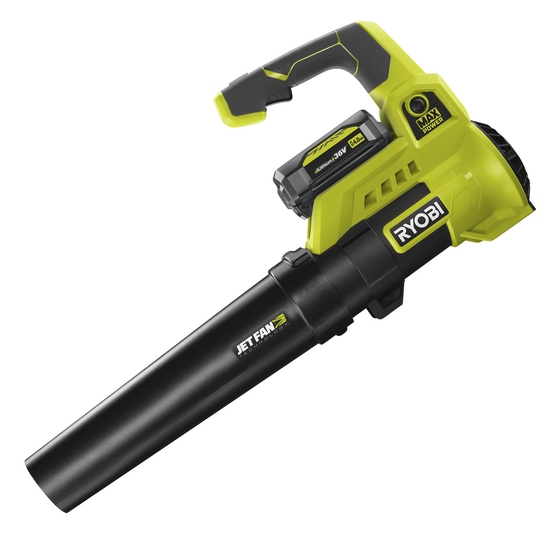 Soplador de hojas RYOBI turbojet RY36BLA-140 – 36V – 4Ah