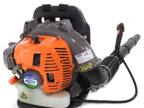 Soplador de gasolina de mochila Ama KBL500 con respaldo acolchado