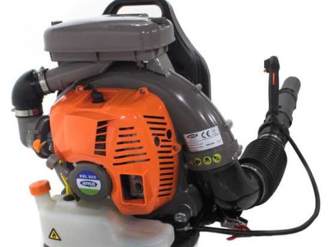 Soplador de hojas de gasolina de mochila Ama KBL800 con respaldo acolchado