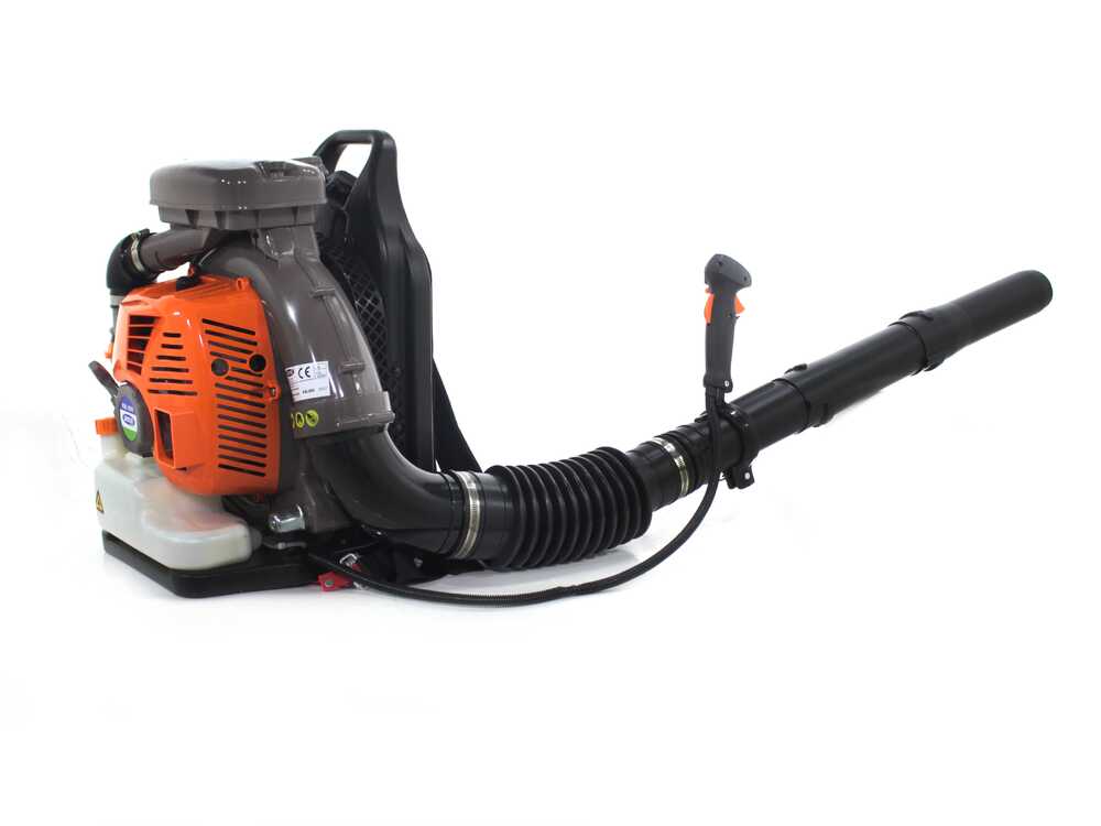 Soplador de hojas de gasolina de mochila Ama KBL800 con respaldo acolchado - Imagen 5