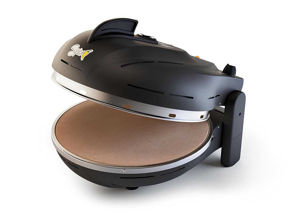Spice Electronics Diavola Pro V 2.0 Negro – Horno de pizza eléctrico – Piedra refractaria Biscotto Casapulla - Imagen 3