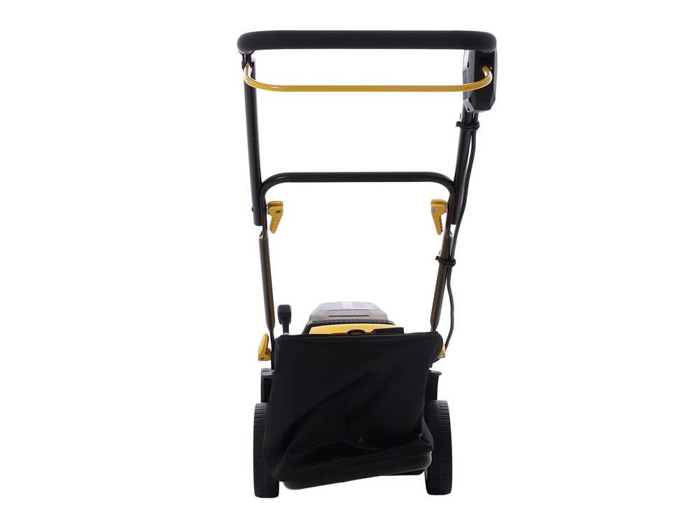 Stanley SCMWP3701M2-QW – Cortacésped a batería – 36 V – 2 x 18 V 4,0 Ah – Anchura de corte 37 cm - Imagen 5