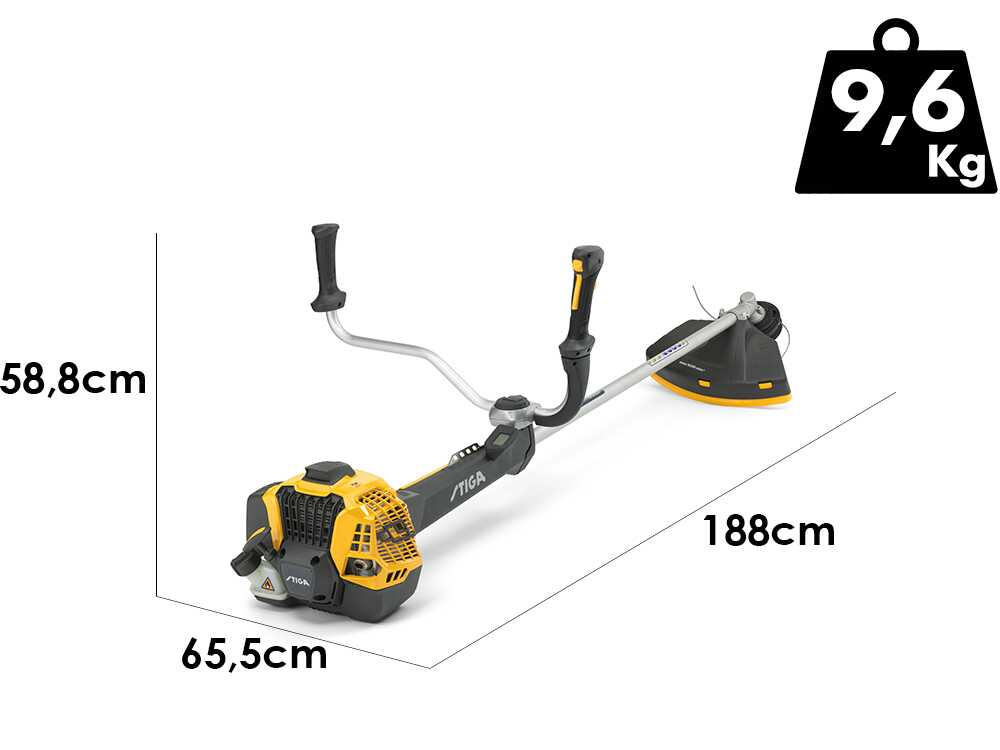 Stiga BC 760 B – Desbrozadora de gasolina profesional – Empuñadura doble - Imagen 3