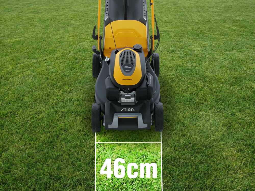 Stiga Collector 48 S H – Cortacésped de gasolina de tracción – Motor Honda GCVx 145 – Anchura de corte 46 cm - Imagen 4