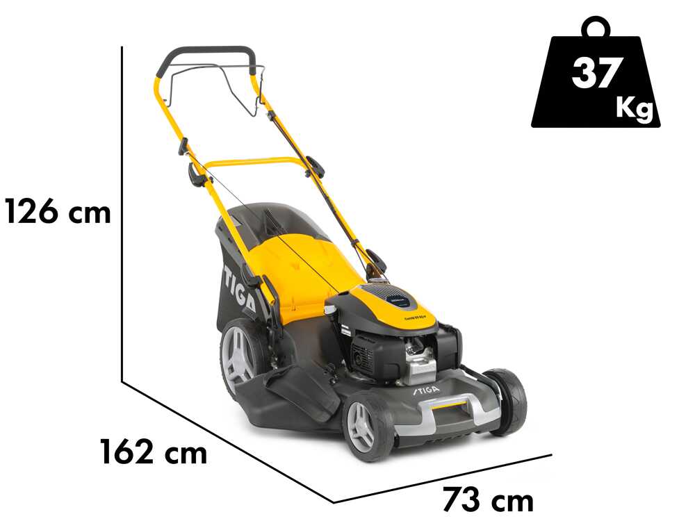 Stiga Combi 55 SQ H – Cortacésped de gasolina autopropulsado – Motor Honda GCVx200 – Anchura de corte 53 cm - Imagen 3