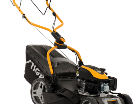 Stiga COMBI 748 S – Cortacésped de gasolina de tracción – 4 en 1 – Motor ST 140