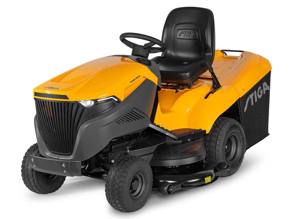 Stiga Estate 7122 W – Tractor cortacésped de gasolina – Motor ST 650 - Imagen 5