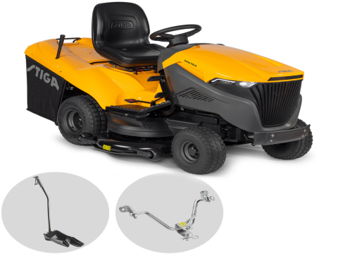 Stiga Estate 7122 W – Tractor cortacésped de gasolina – Motor ST 700
