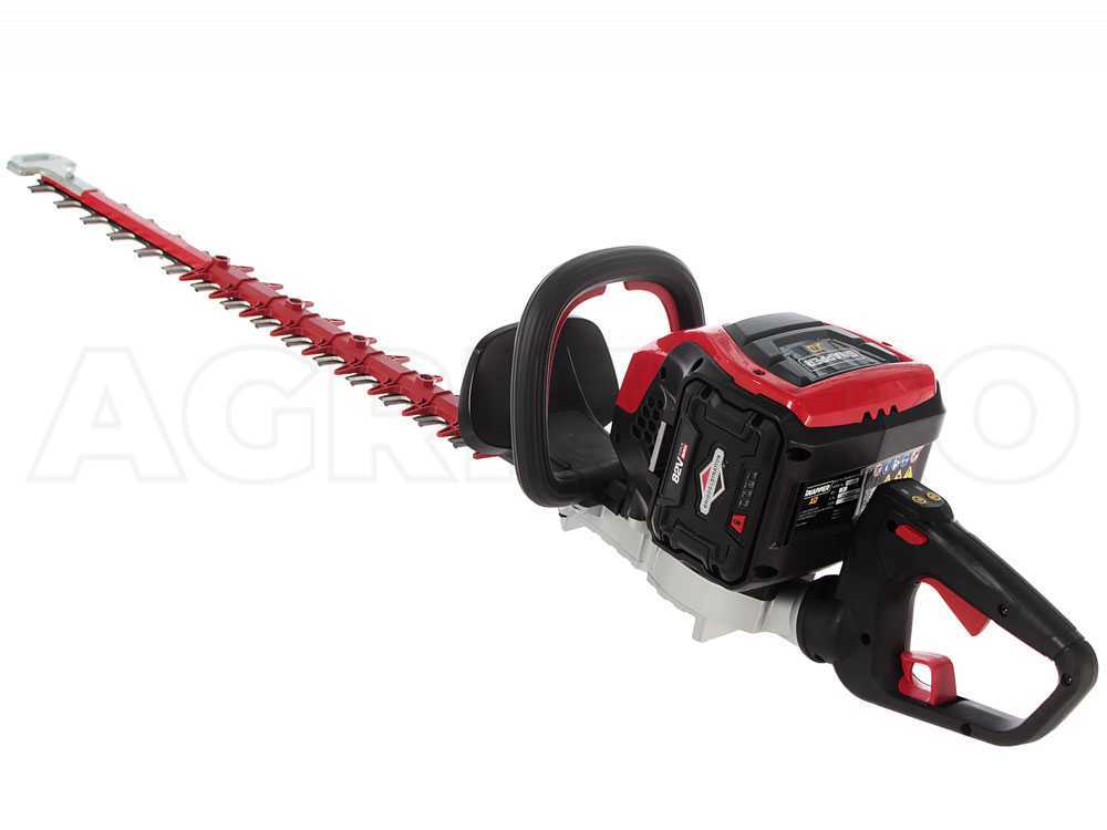 Cortasetos eléctrico a batería Snapper ESXDHT82 – cuchilla de 66 cm – SOLO MÁQUINA - Imagen 3