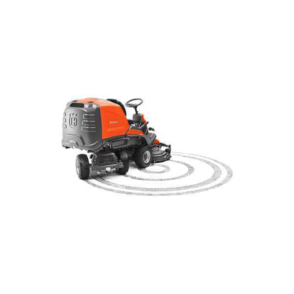Tractor cortacésped frontal HUSQVARNA RC320TS 4X4 - Imagen 2