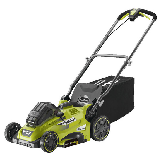Cortacésped a batería RYOBI RLM36X41H50PG – MAX POWER 36V – 5Ah – recogedor de 45 L – corte de 40 cm