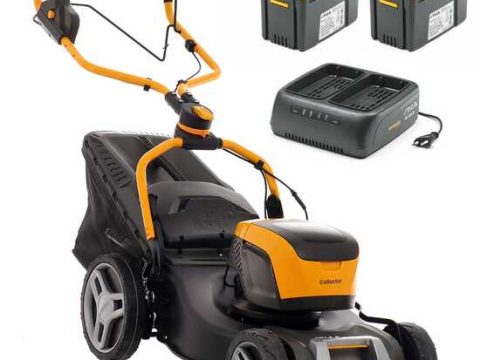 Cortacésped a batería Stiga COLLECTOR 548e S Kit – 48V/4Ah – Anchura de corte 46 cm