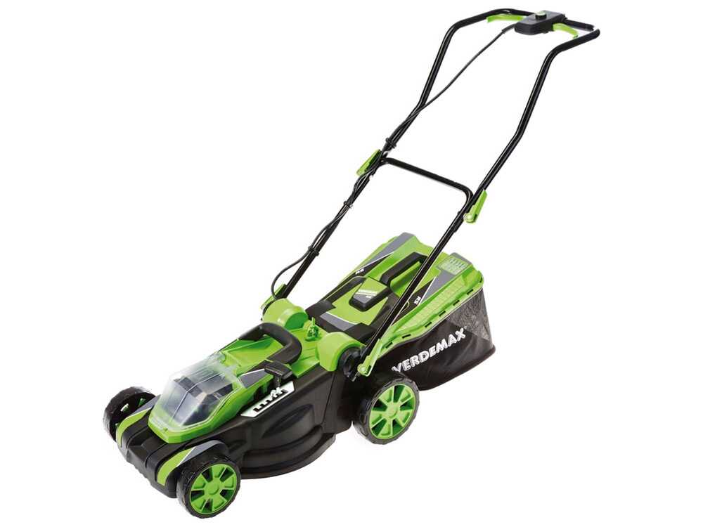 Cortacésped a batería Verdemax RS20 – 2 Baterías 20V/2.5Ah – Amplitud de corte 38 cm - Imagen 5