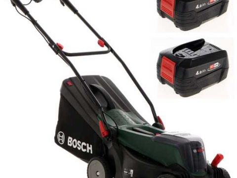 Cortacésped eléctrico a batería Bosch UniversalRotak 2x18V-37-550 – 2X18V 4Ah