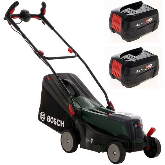 Cortacésped eléctrico a batería Bosch UniversalRotak 2x18V-37-550 – 2X18V 4Ah
