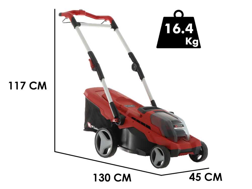 Cortacésped a batería Einhell RASARRO 36/40 – 2 baterías 18V 4AH - Imagen 2