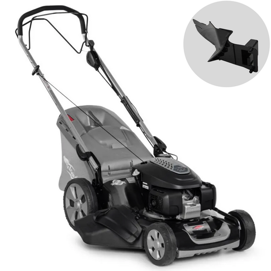 Cortacésped de gasolina autopropulsado CastelGarden XS 55 HV – 4 en 1 – Corte de 53 cm – Motor Honda GCVx 200