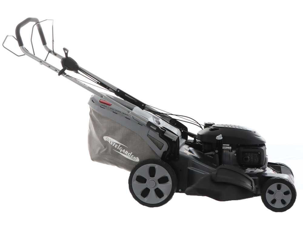 Cortacésped de gasolina autopropulsado CastelGarden XS 55 HV – 4 en 1 – Corte de 53 cm – Motor Honda GCVx 200 - Imagen 4