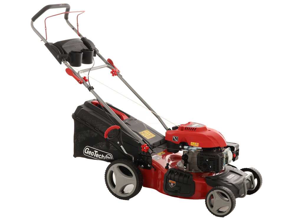 Cortacésped de gasolina GeoTech S46-175 BMSW con motor GeoTech de 173cc - Imagen 3