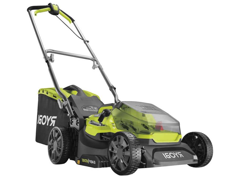 Cortacésped eléctrico a batería RYOBI RY18LMX37A-150 – 18V – 5Ah – recogedor de 45 l -corte de 37 cm - Imagen 3
