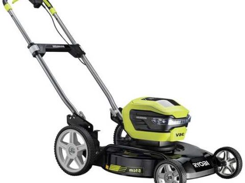 Cortacésped eléctrico a batería RYOBI RY36LMMX51A-140 solo mulching – MAX POWER 36V – 4Ah – corte de 51 cm