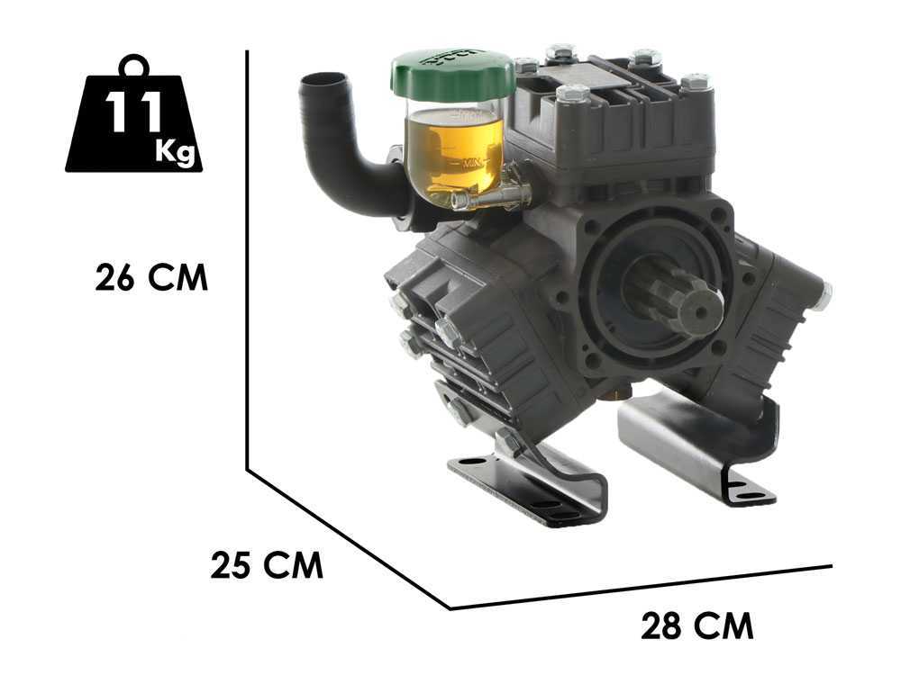 Udor kappa 43 1C – Bomba de pulverización para tractor – Alta presión - Imagen 2
