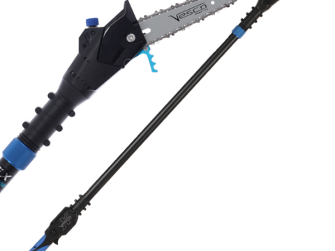 Vesco X180AT – Podadora de altura telescópica a batería – 180-270 cm – 36 V – SIN BATERÍA NI CARGADOR