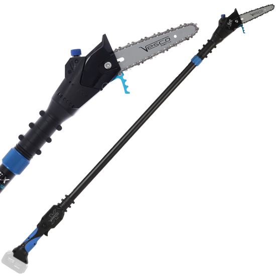 Vesco X180AT – Podadora de altura telescópica a batería – 180-270 cm – 36 V – SIN BATERÍA NI CARGADOR