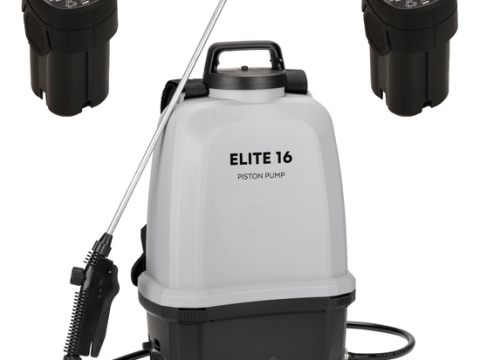 Volpi ELITE 16 – Bomba de pulverización de mochila a batería – 2X 14.4V 2Ah – 8 bar