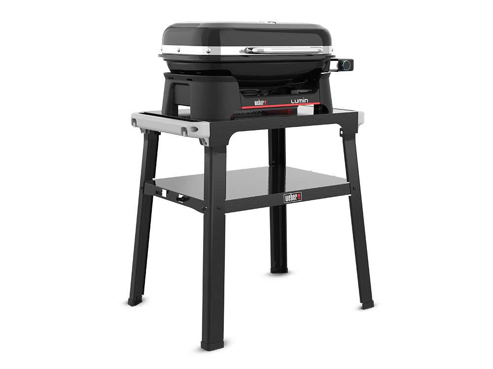 Weber Lumin con soporte 1501652 – Barbacoa eléctrica portátil - Imagen 4