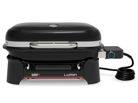 Weber Lumin Compact Black 1502044 – Barbacoa eléctrica portátil