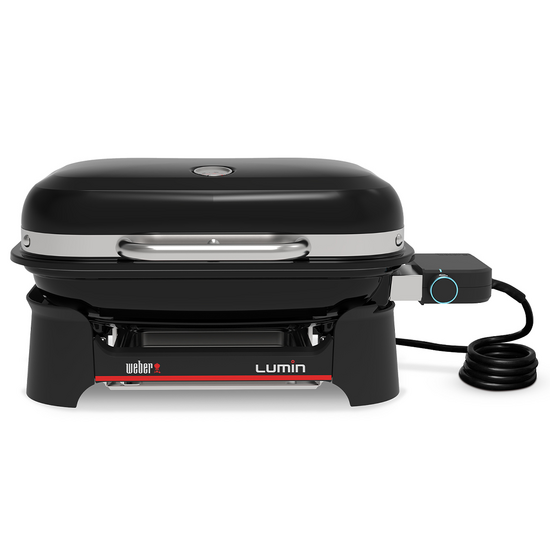 Weber Lumin Compact Black 1502044 – Barbacoa eléctrica portátil