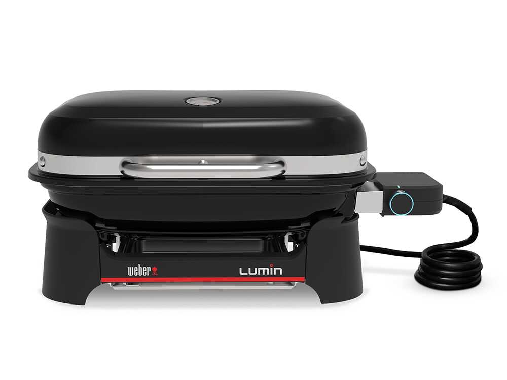 Weber Lumin Compact Black 1502044 – Barbacoa eléctrica portátil - Imagen 5