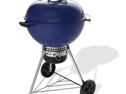 Weber Master Touch GBS 5755 Ocean Blue – Barbacoa de carbón